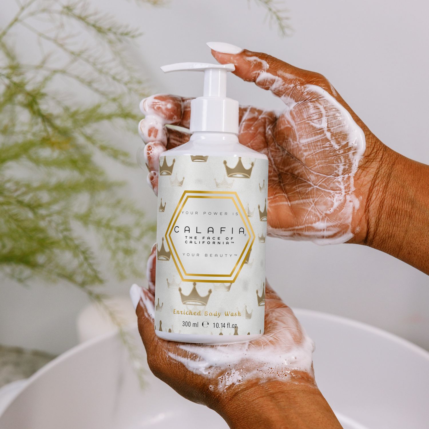 Calafia™ Beauty Floral hand &amp; Body Wash