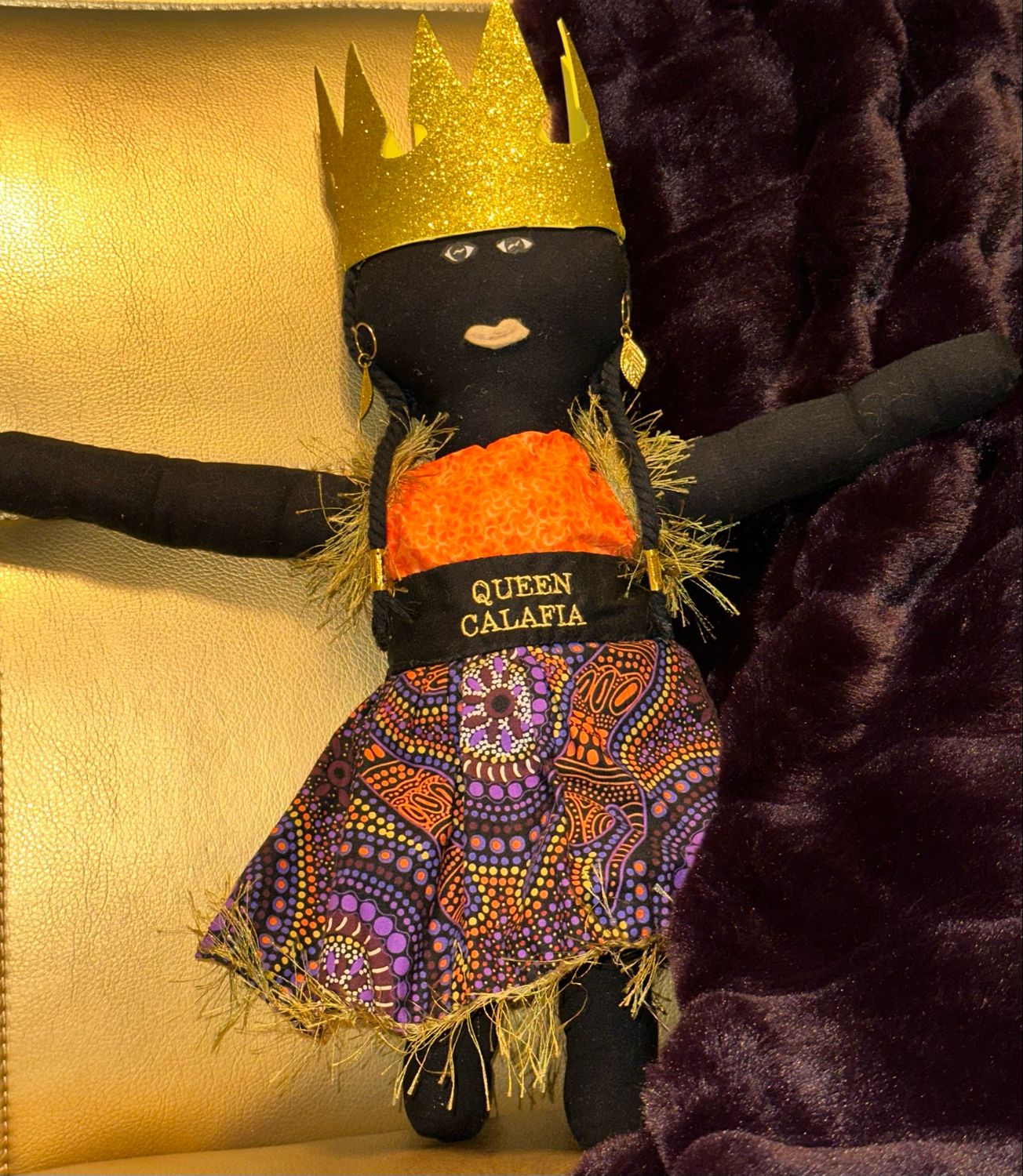 CALIFORNIA IS ME EST. 1510 Calafía™ Doll soft handmade