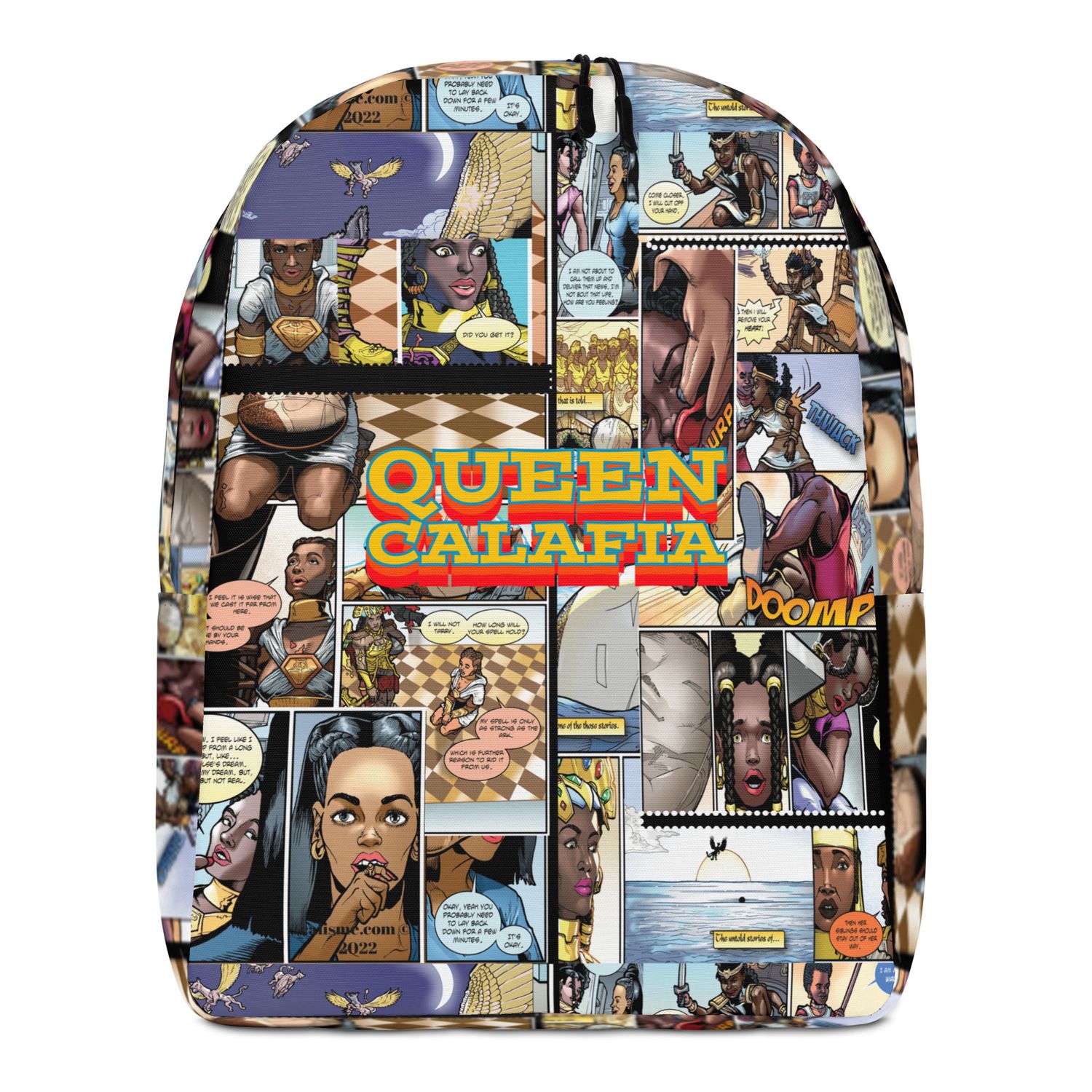 Queen Calafia Comic Pages Name Backpack