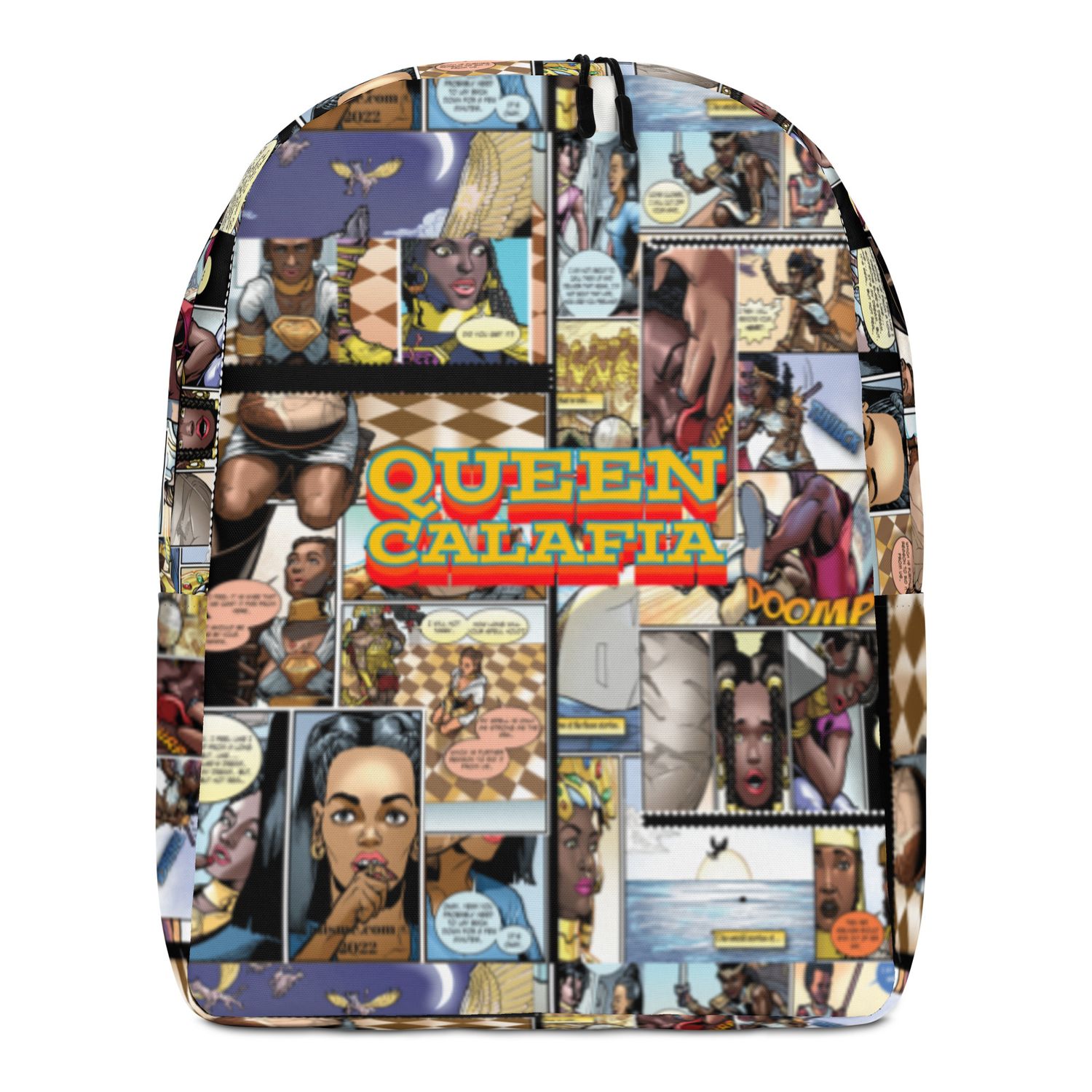 Queen Calafia Comic Pages Minimalist Backpack