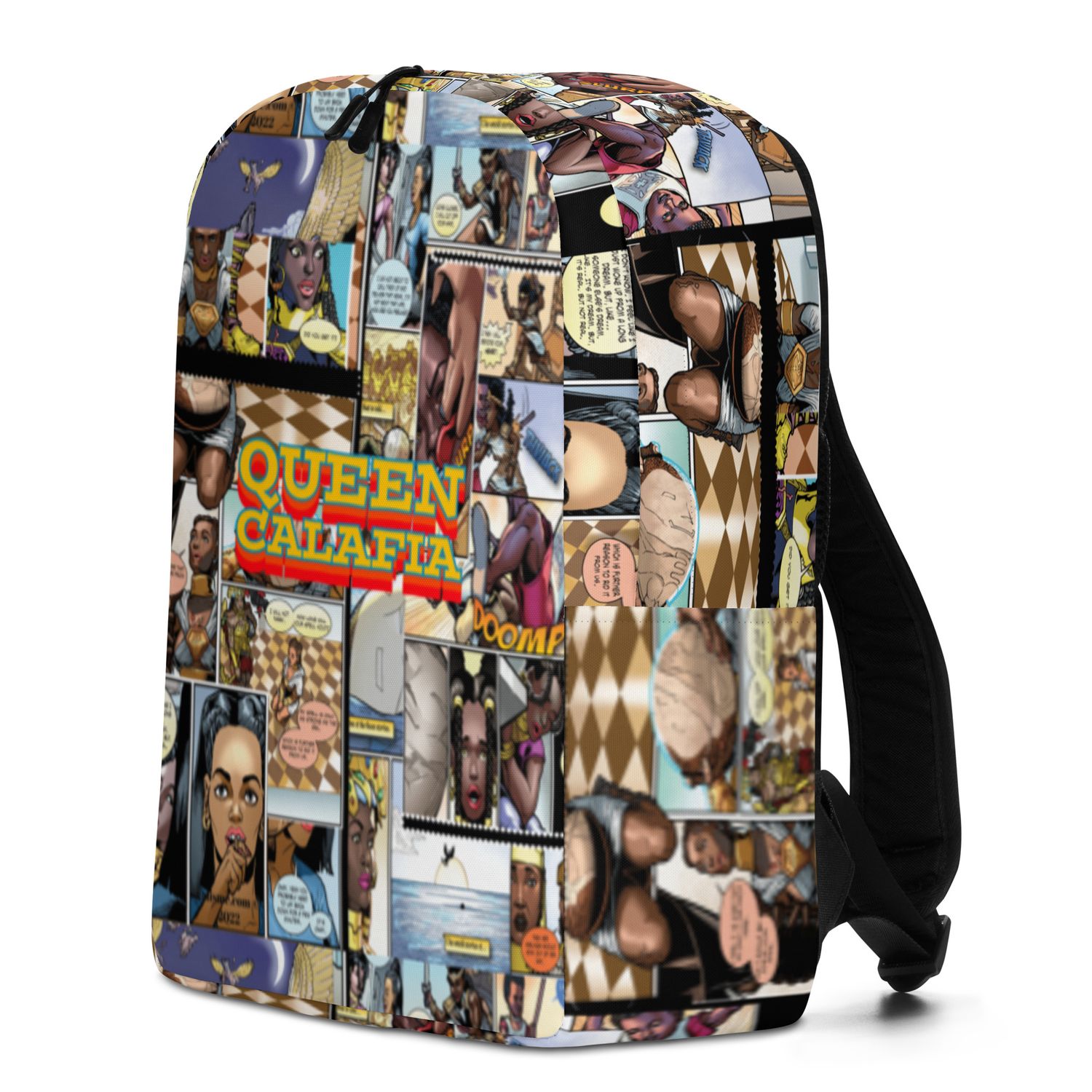 Queen Calafia Comic Pages Minimalist Backpack