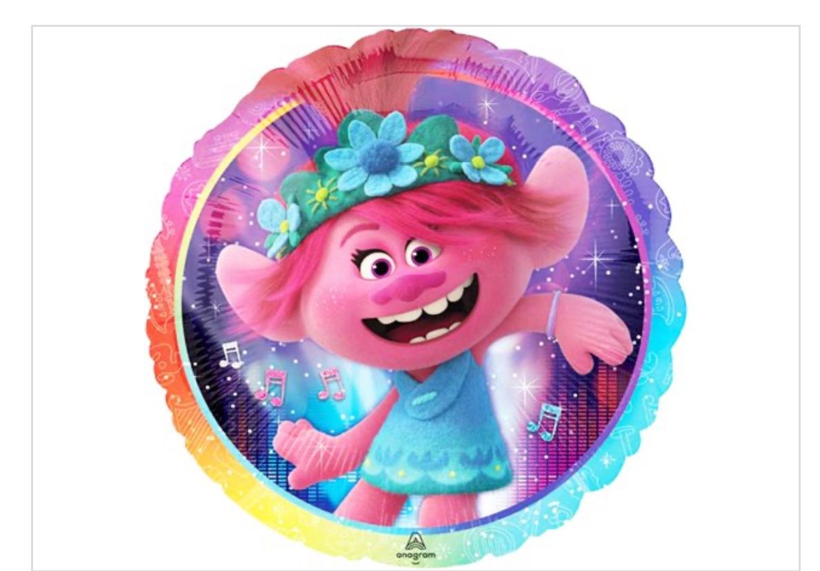 Trolls World Tour Foil Balloon, 18 Inches
