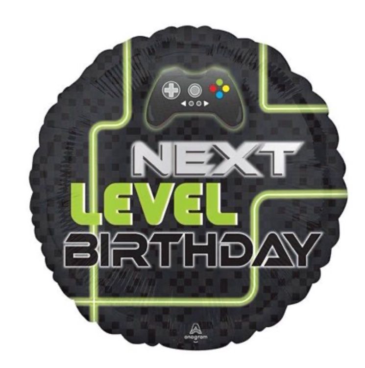 Level up Foil Balloon, 18 Inches