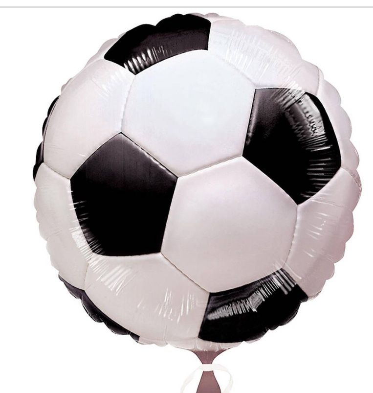 Soccer Ball Foil Balloon, 18 Inches