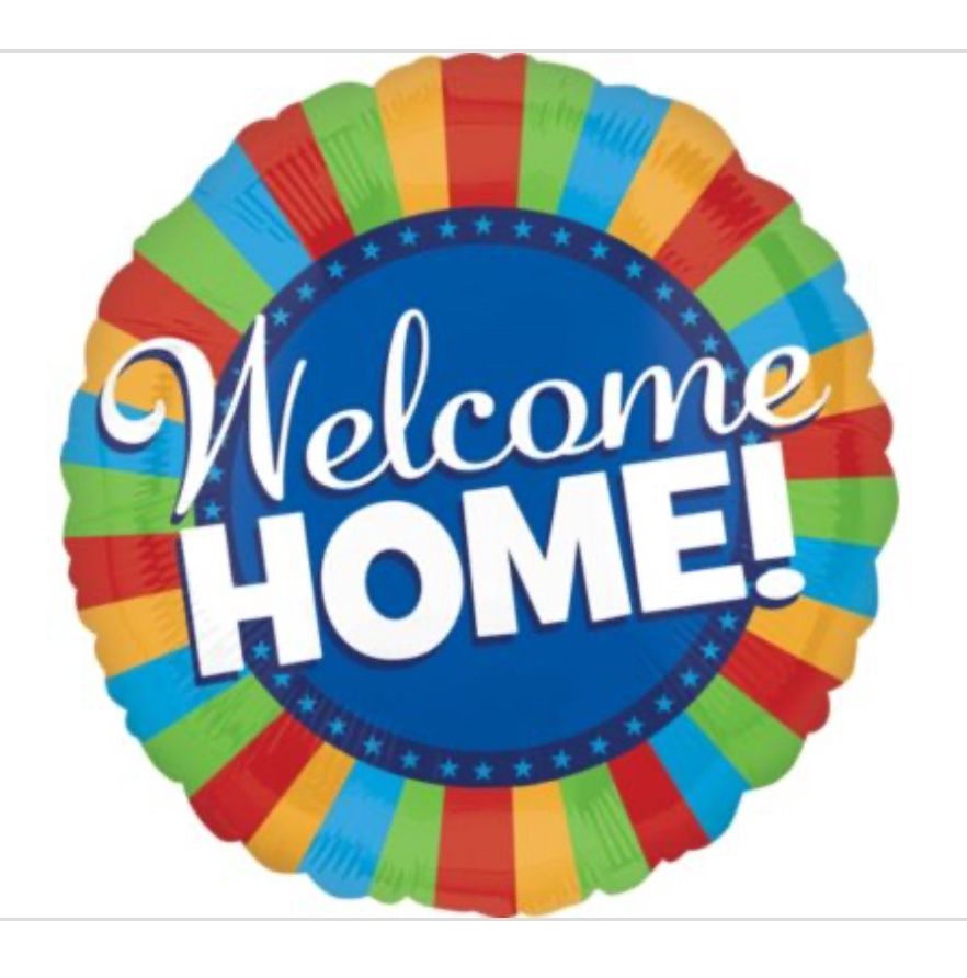 32 in. Welcome Home Blitz Balloon
