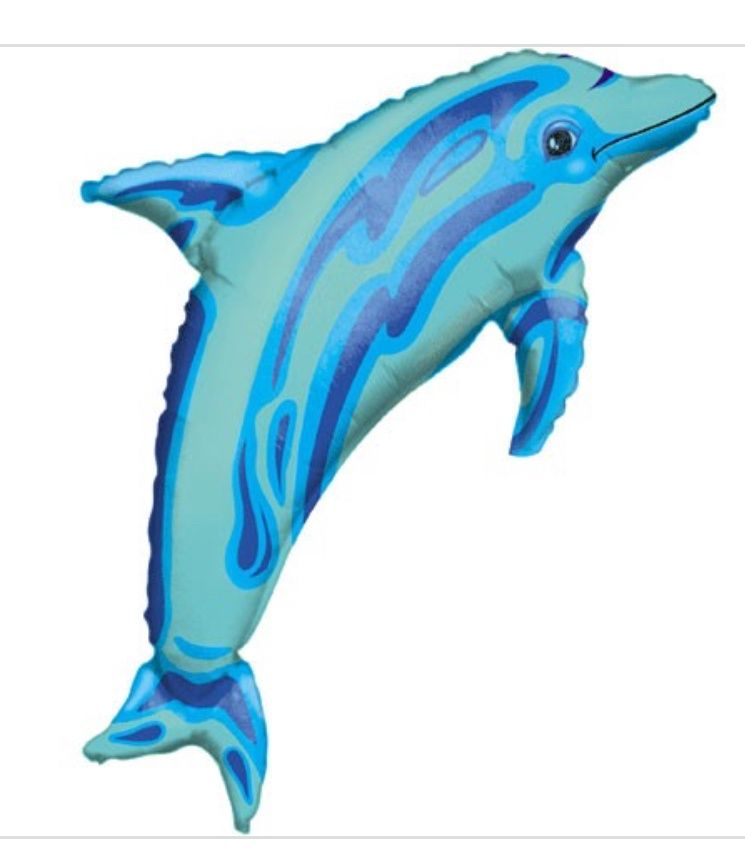 Dolphin Jumbo Foil Balloon