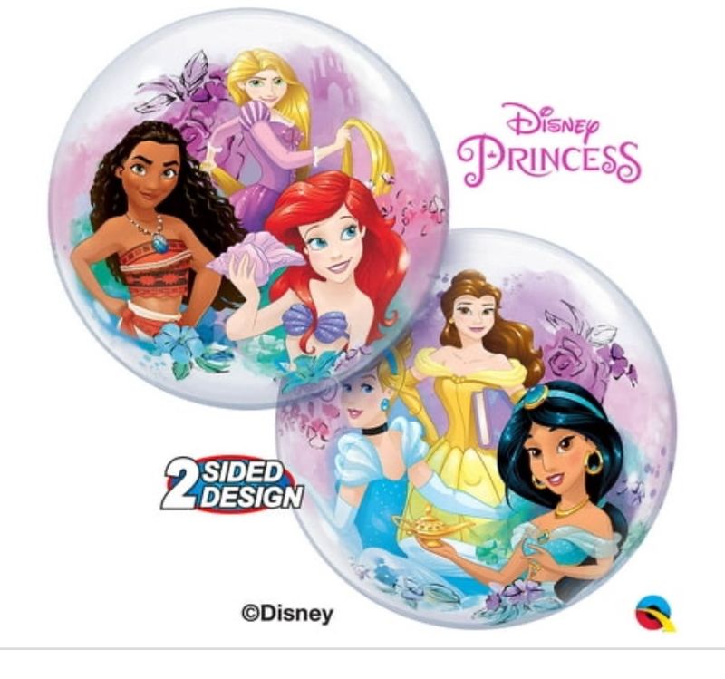 22 Inch BUBBLE - DISNEY PRINCESS CHARACTERS
