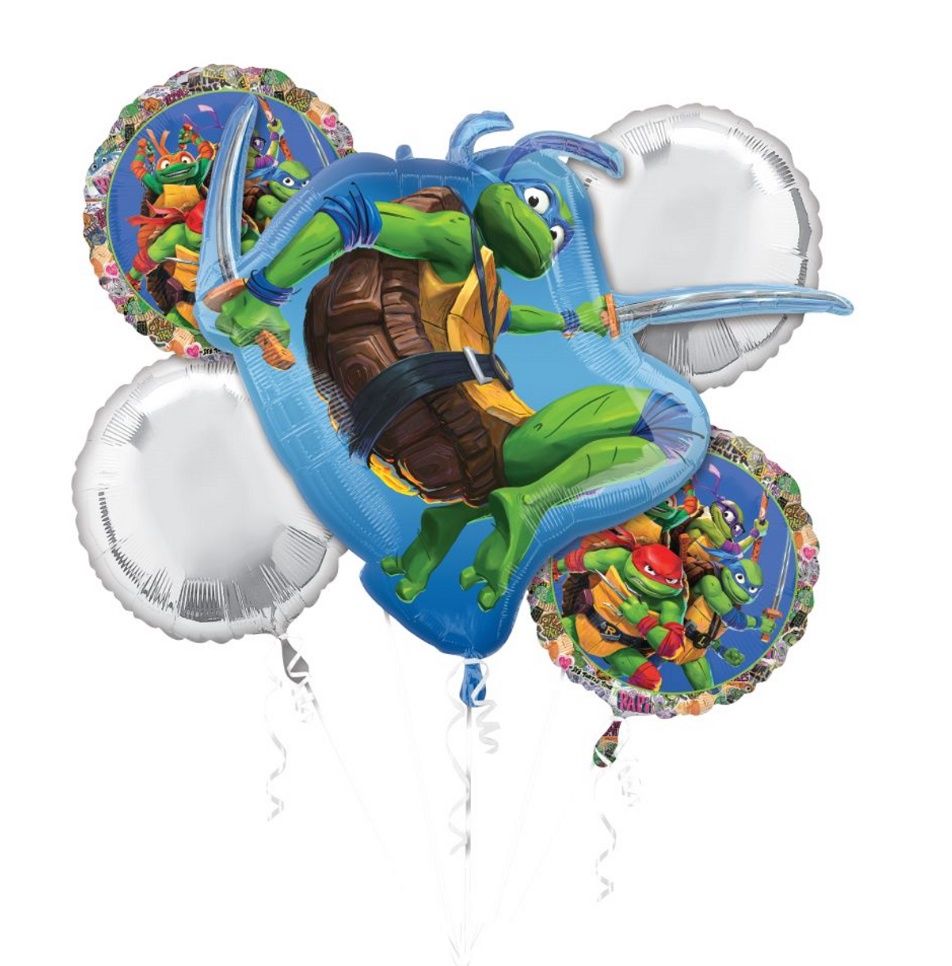 Balloon Bouquet Mutant Mayhem New Movie 2023