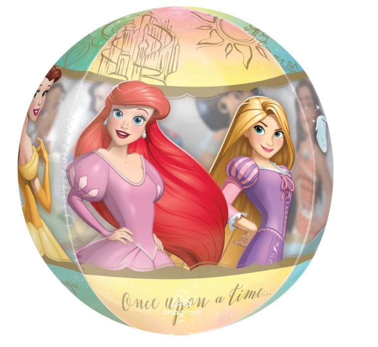 Disney Princess Birthday Orbz Balloon, 15 Inches