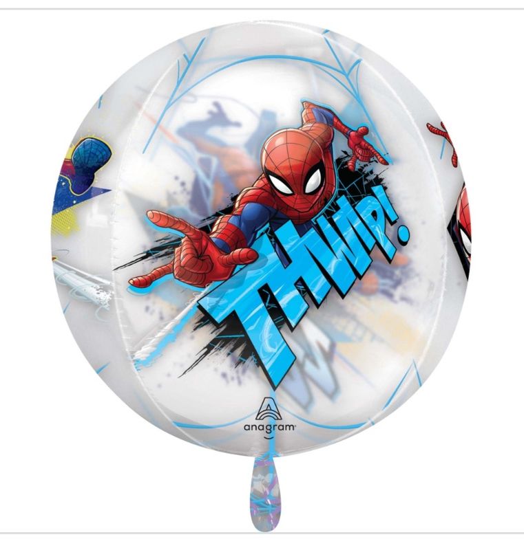 Marvel Spider-Man Birthday Orbz Balloon, 15 Inches