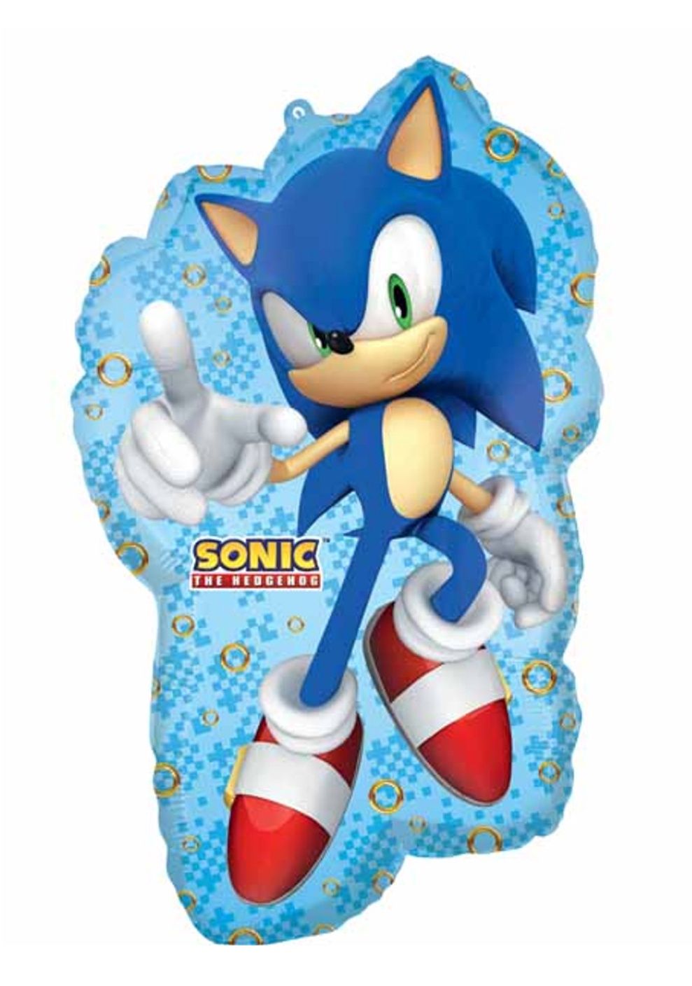 Sonic The Hedgehog Supershape Foil Balloon