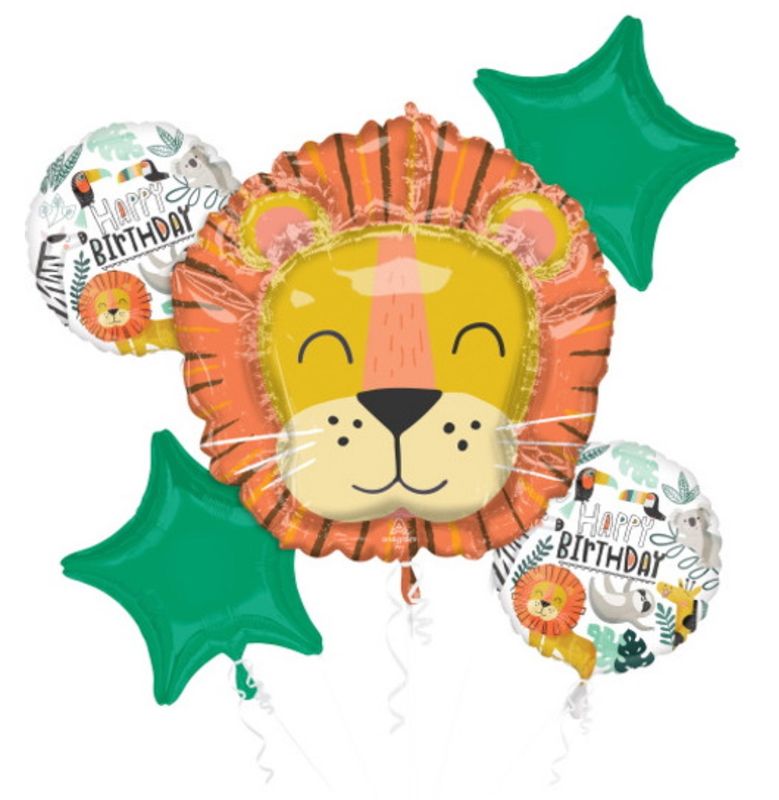 Get Wild Birthday Balloon Bouquet