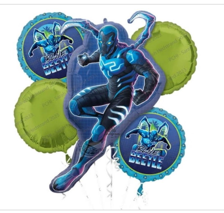 Blue Beetle Bouquet (5 Piece)