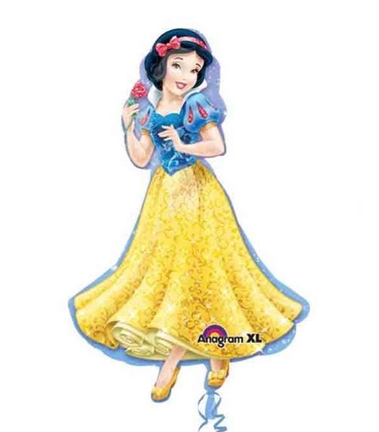 Snow White 37 in. Mylar Foil Balloon Supershape XL
