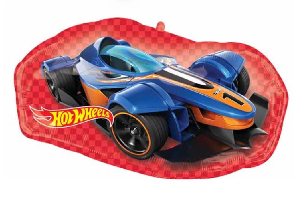 28&quot; Hot Wheels Racer Jumbo Supershape Foil Balloon