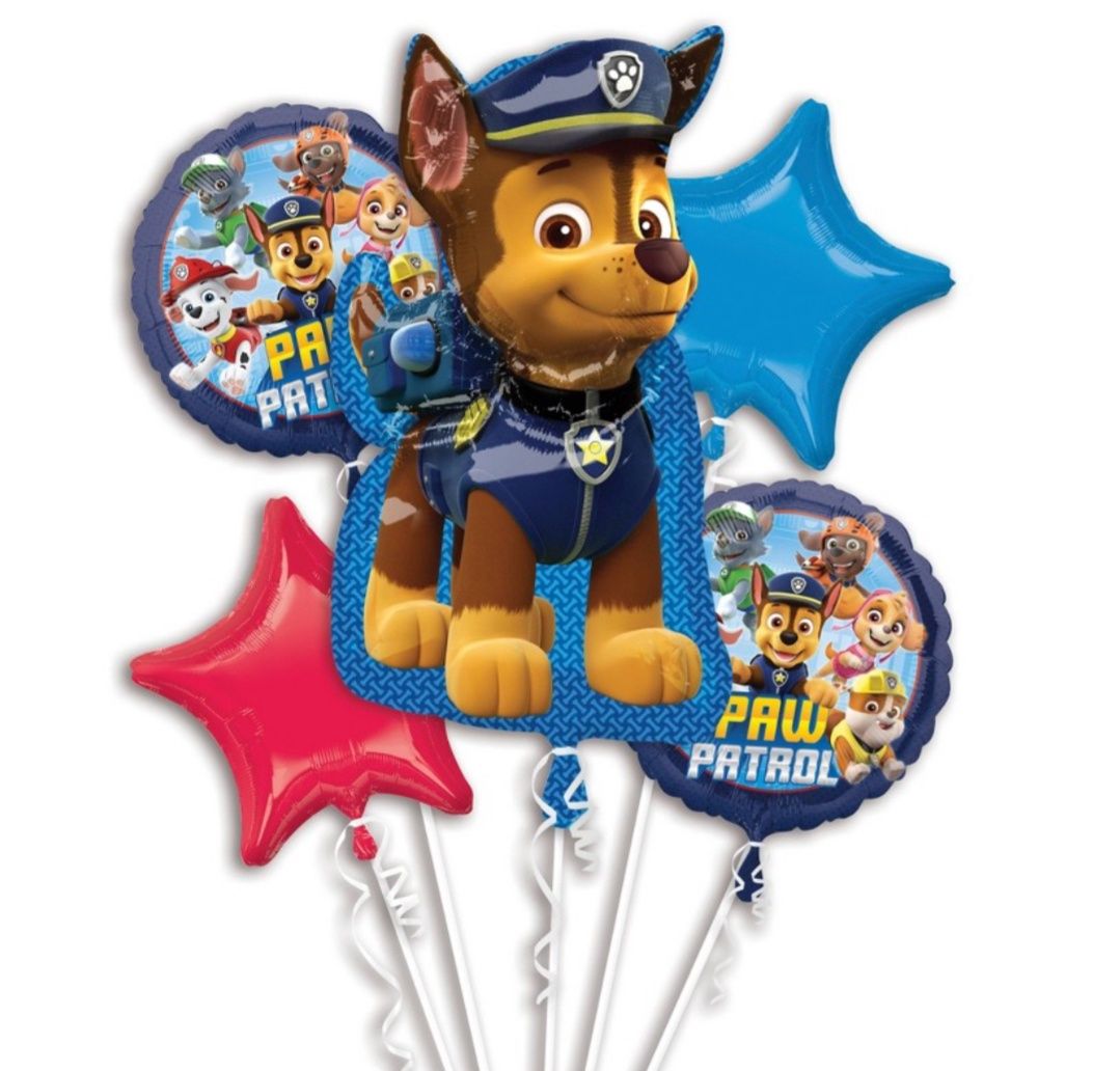 Paw Patrol Balloon Bouquet