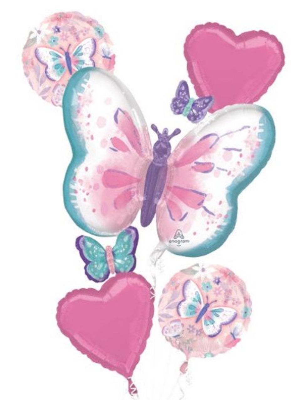 Flutters Happy Birthday Balloon Bouquet