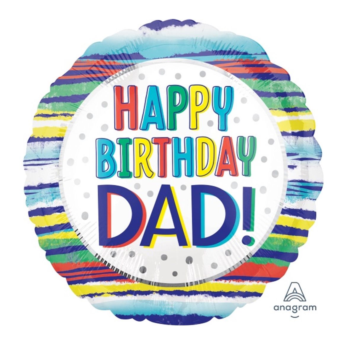Birthday Dad Stripes