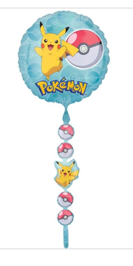 Pokémon Air Walker Balloon, 24 X 66 Inches