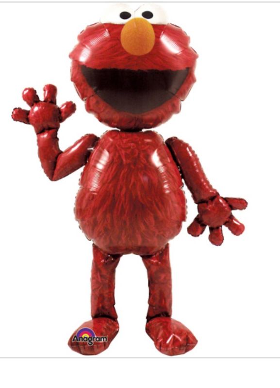 54 Elmo AirWalker Foil Balloon Red
