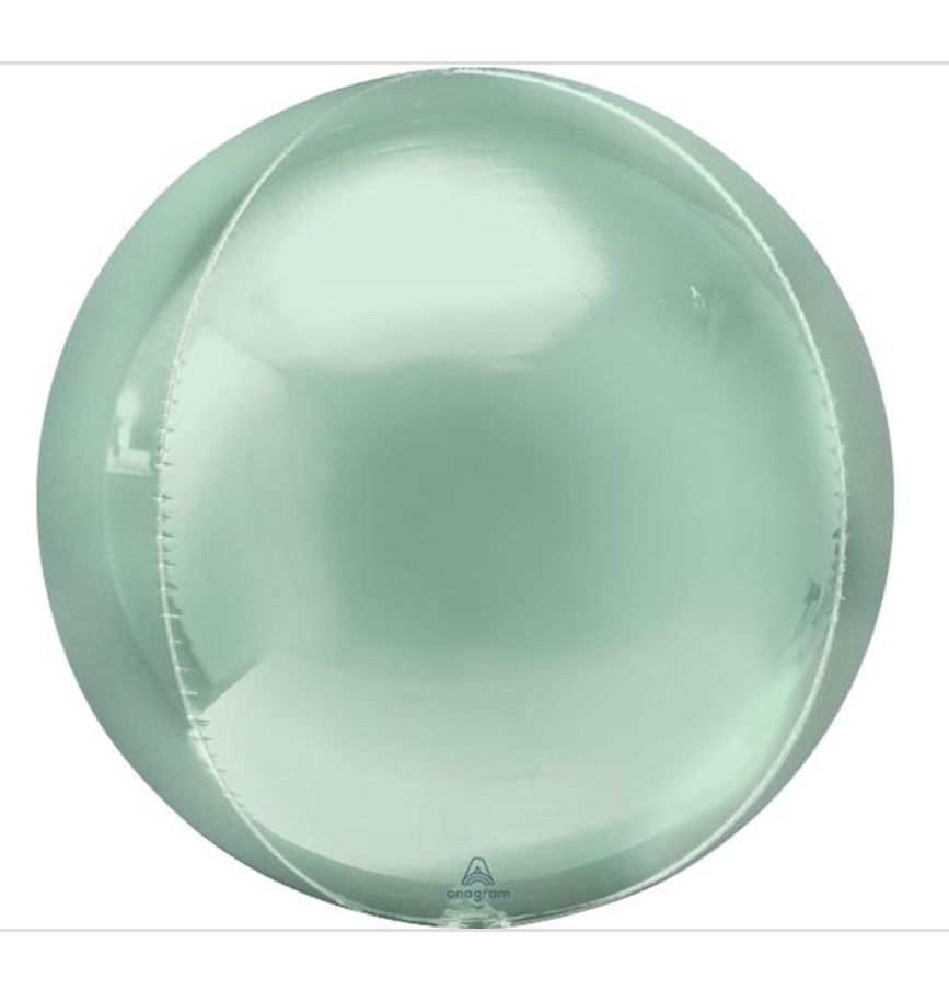 Mint Green Orbz Balloon