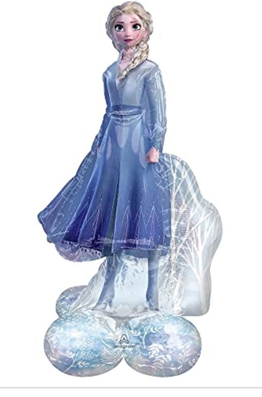 Disney Frozen Elsa Airloonz Standing Air-Filled Balloon, 54 Inches