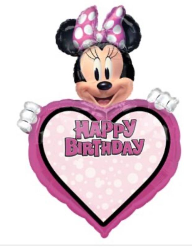 33 Minnie Mouse Forever Foil Balloon Multicolor