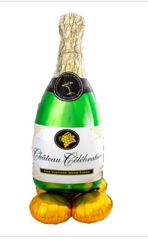 Airloonz: Bubbly Champagne Bottle Balloon Bubbly Bottle