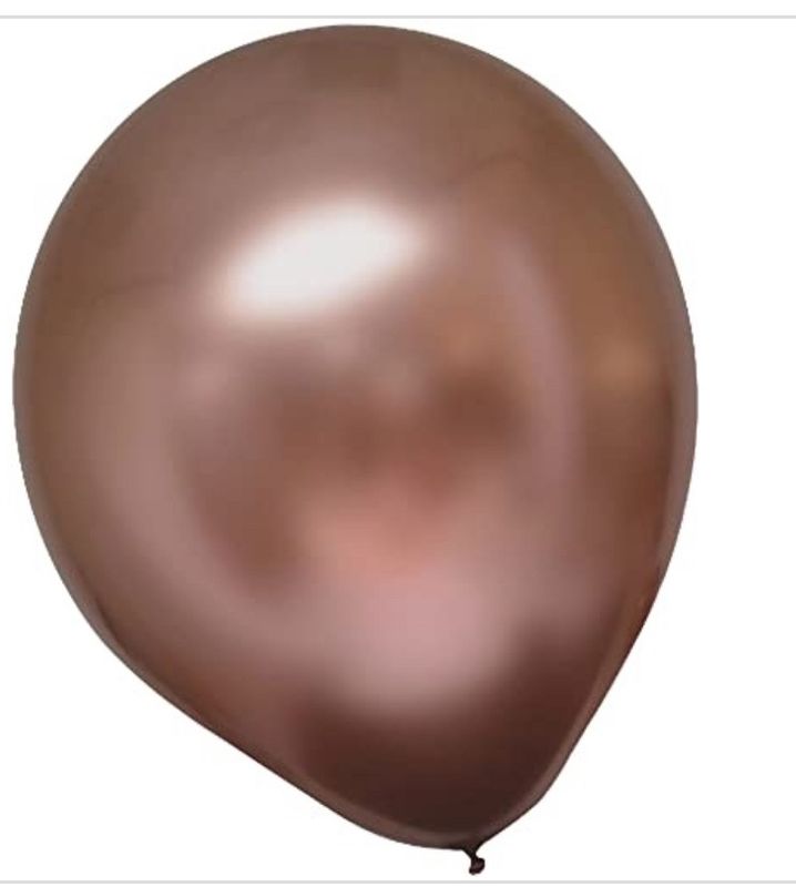 Premium Rose Copper Satin Luxe Latex Balloon - 11&quot; (6 Pc)