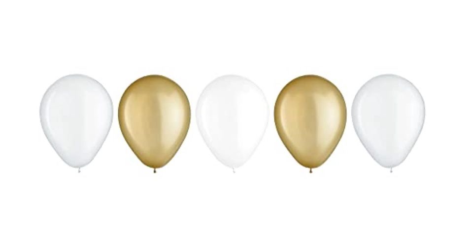Latex Balloon - 11&quot; | Golden | 15 Pcs.