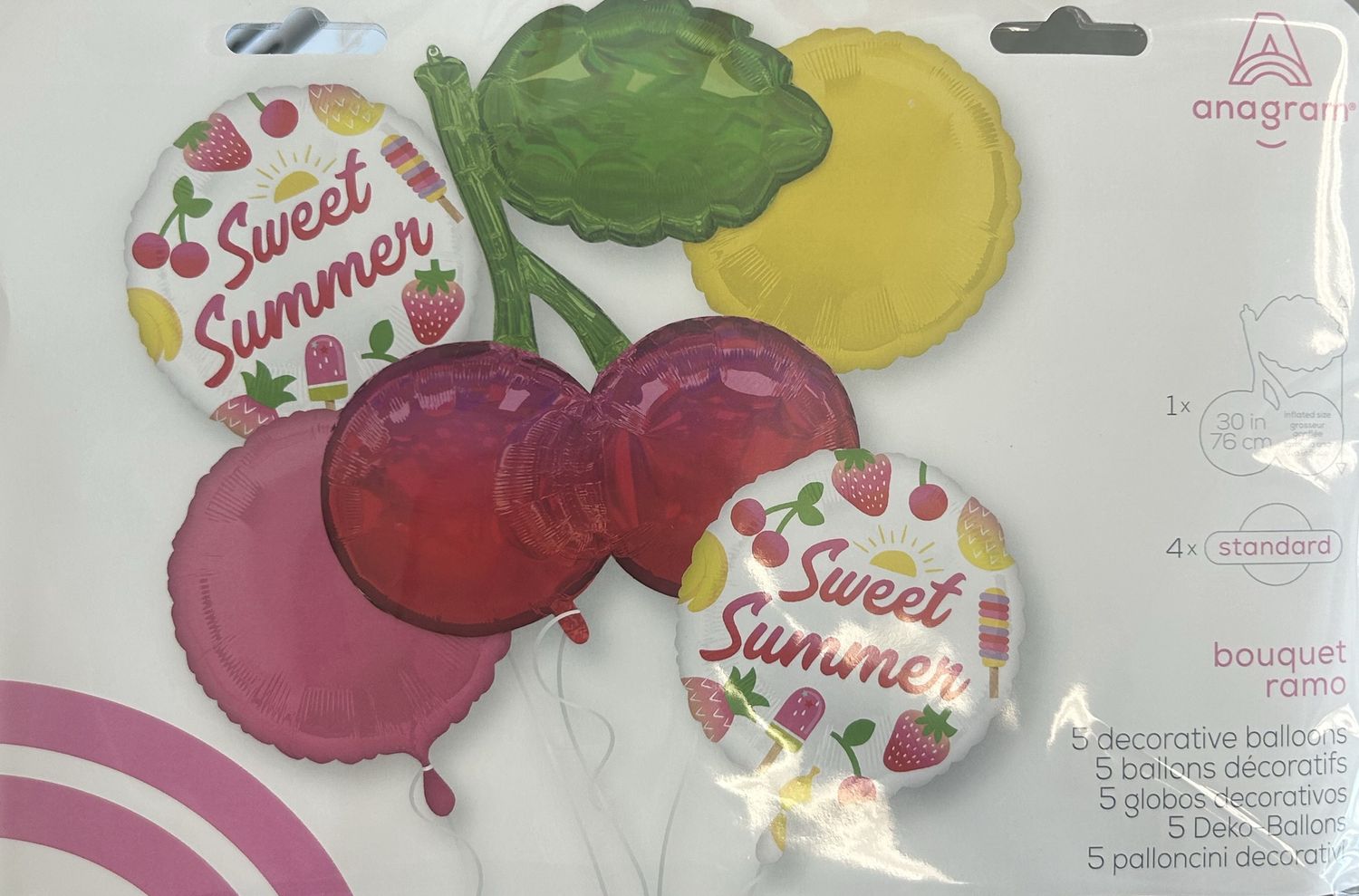 Sweet Summer 5pk Balloons