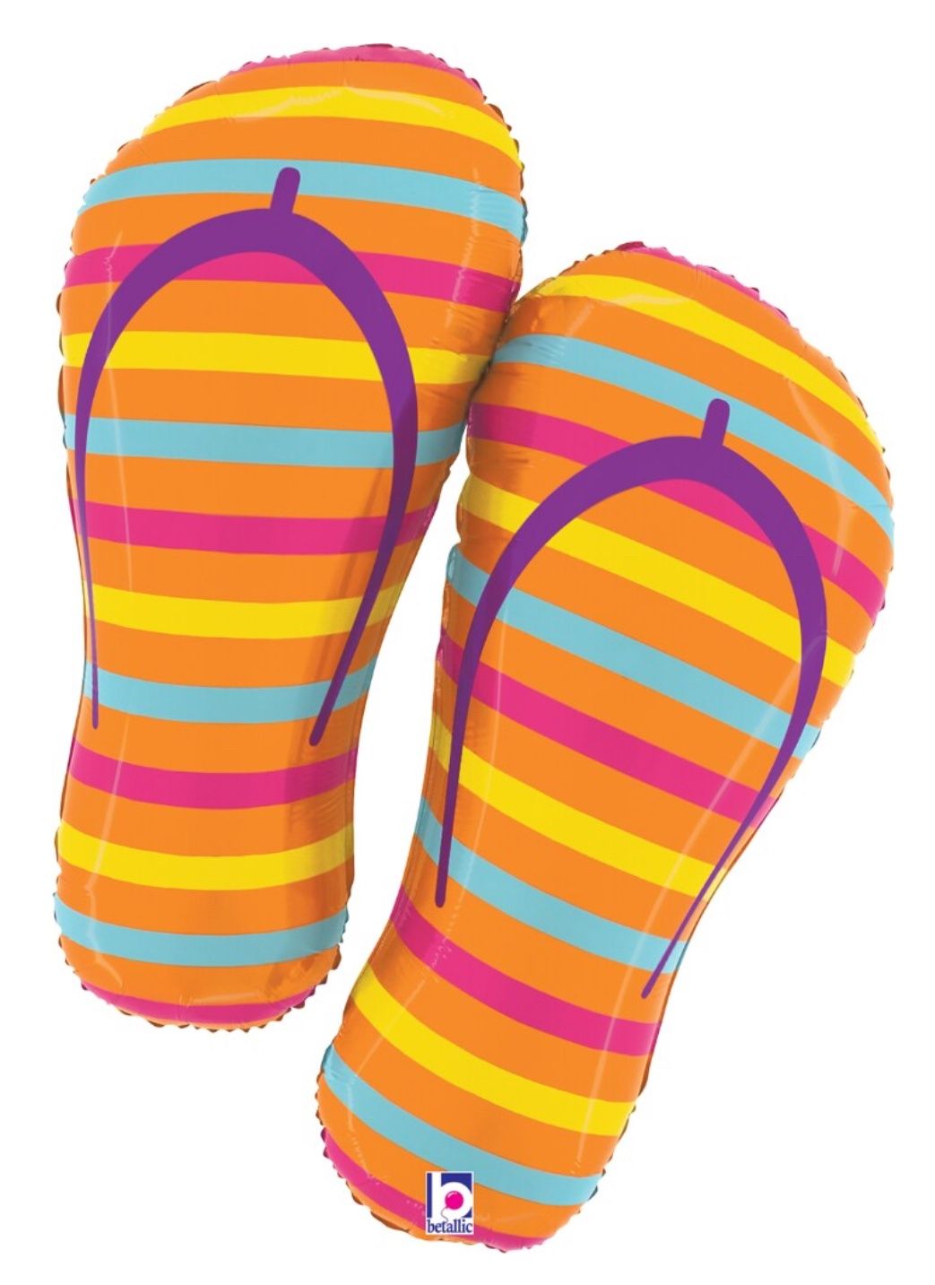 Summer Flip Flops Helium Filled Balloon