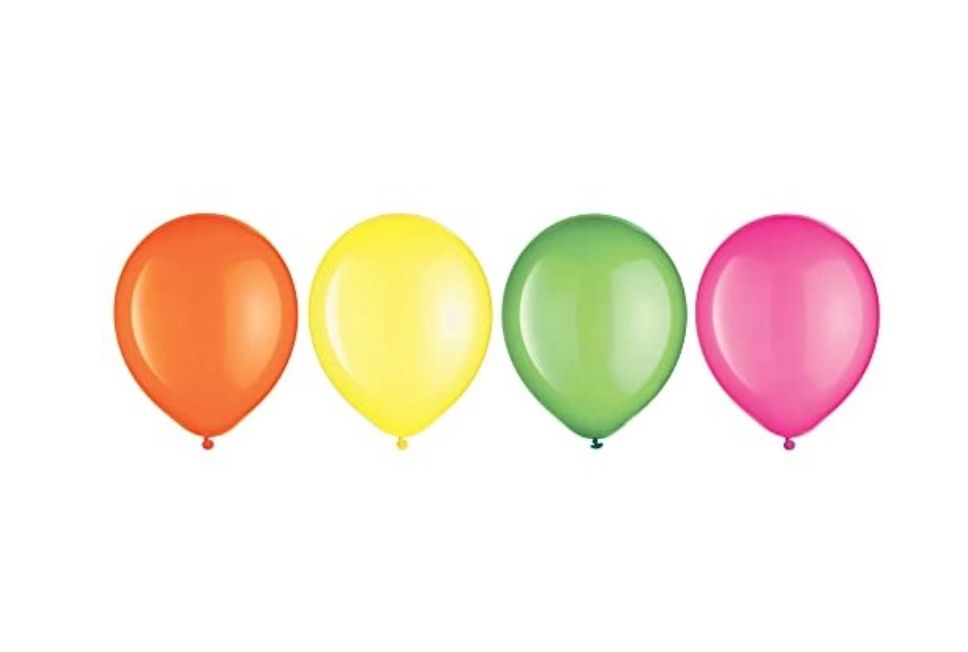 Fantastic Neon Colors Assortment Latex Balloon - 11&quot; (15 Pcs)