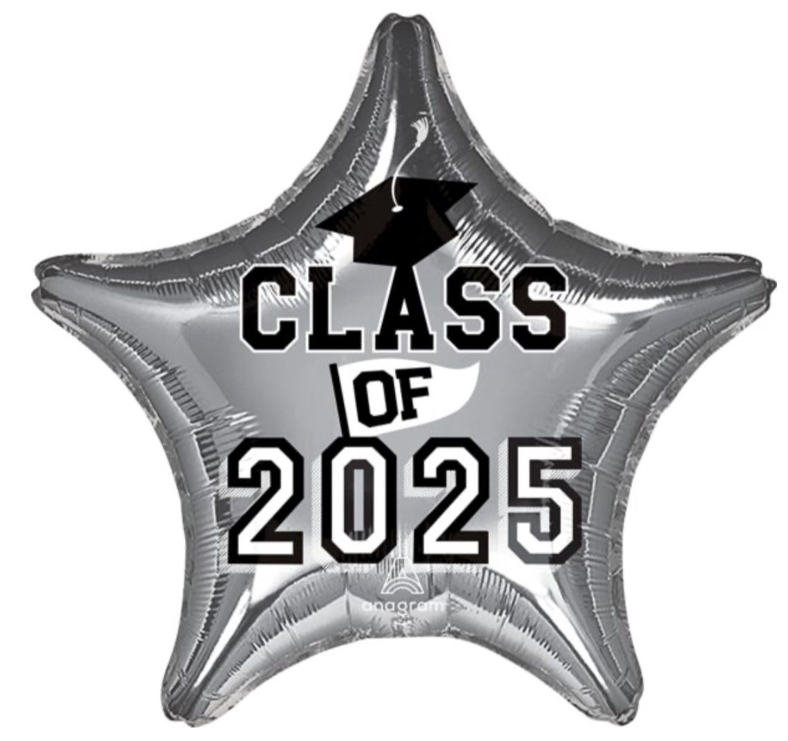 19&quot; Class of 2025 - Silver