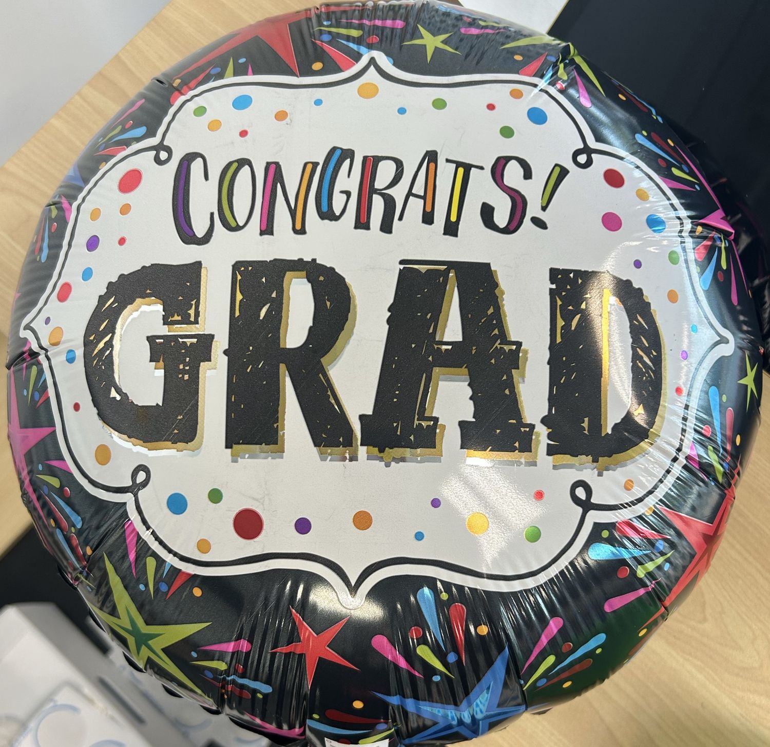 17in Congrats Grad Burst