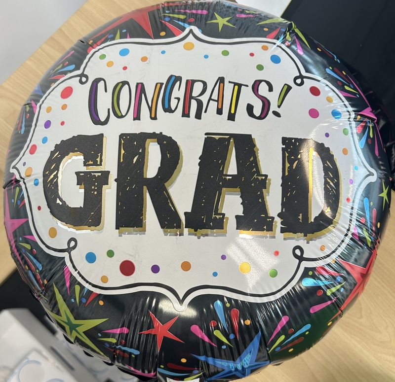 17in Congrats Grad Burst