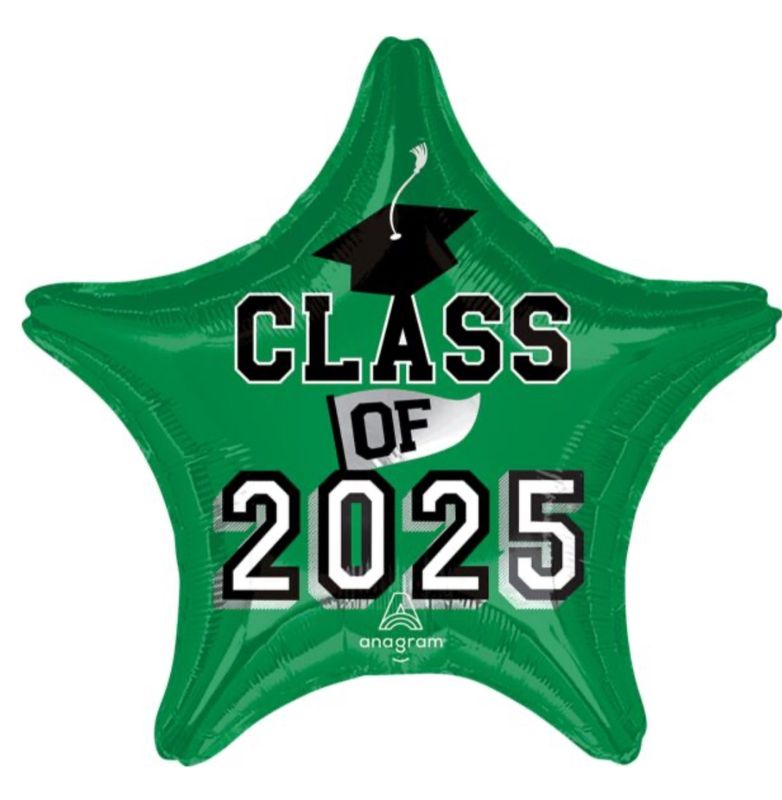 19&quot; Class of 2025 - Green