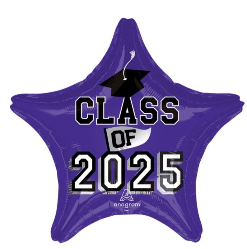 19&quot; Class of 2025 - Purple