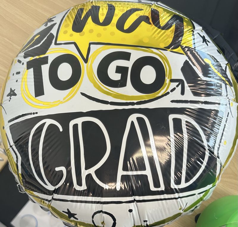 Way To Go Grad 18in Balloon