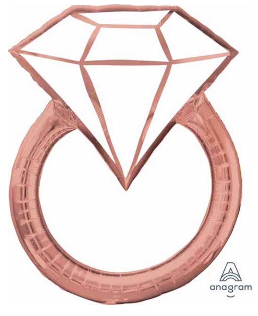 Foil Supershape Balloon Ring