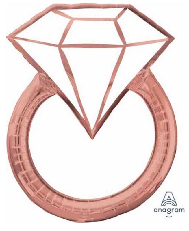Foil Supershape Balloon Ring