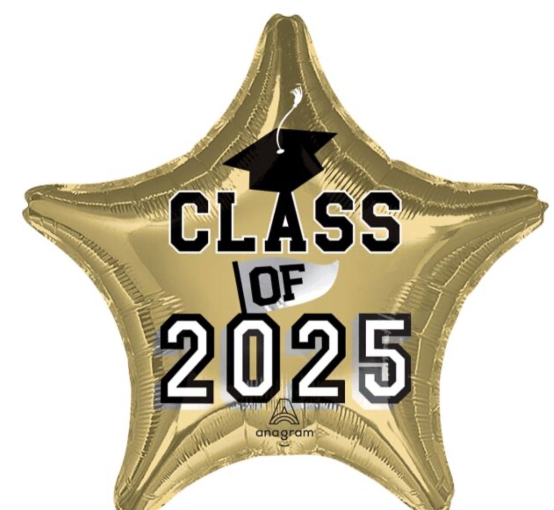 19&quot; Class of 2025 - Gold