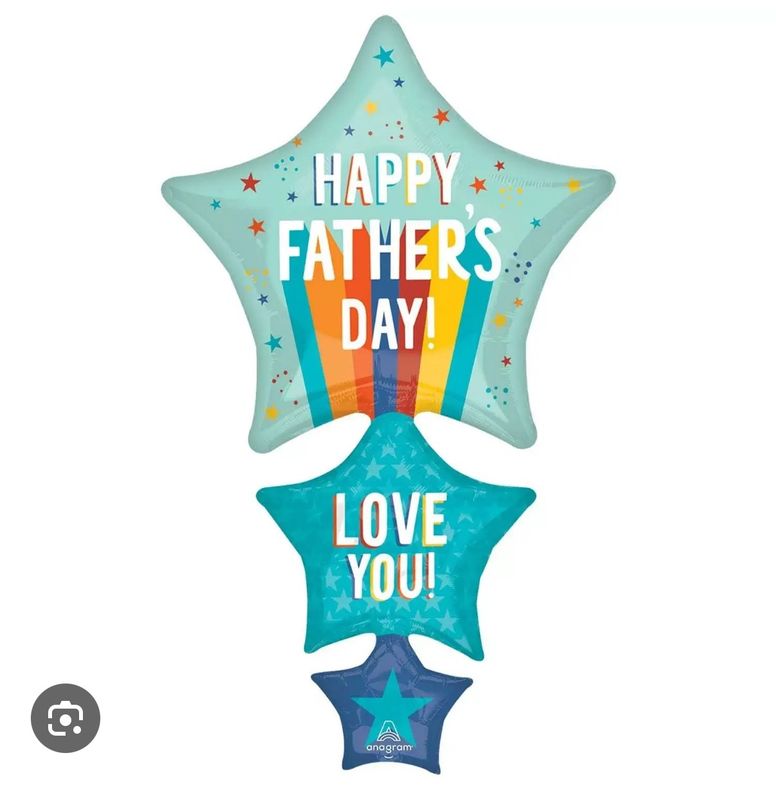 Happy Father’s Day Playful Foil Balloons