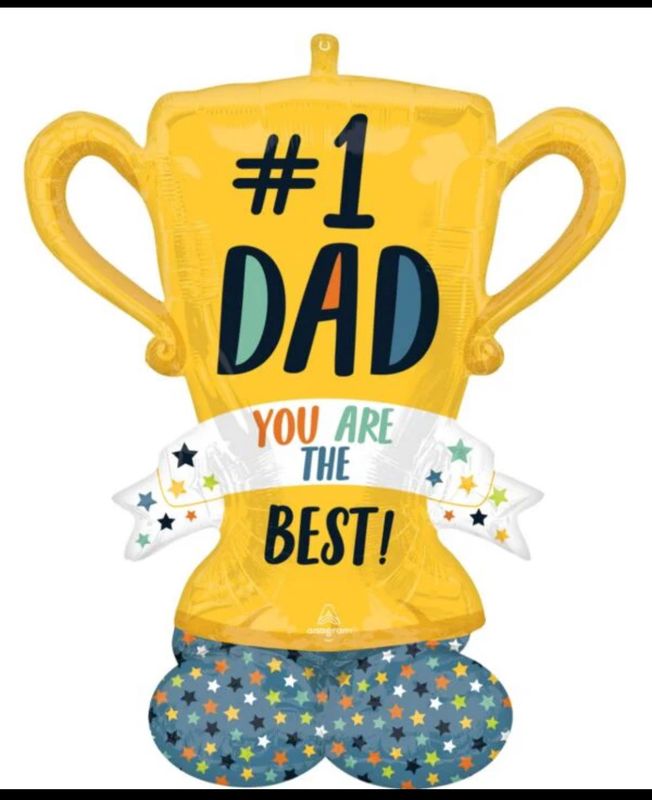 Airloonz Best Dad Trophy 43″ Balloon