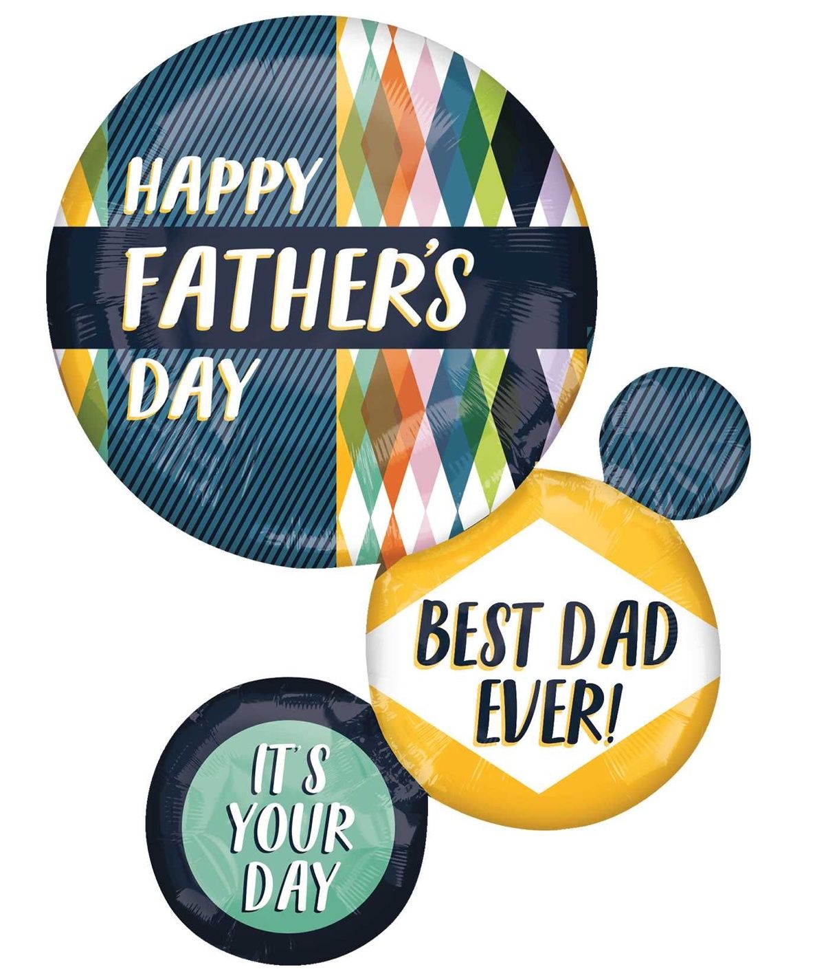 28&quot; Father&#39;s Day Retro Cluster