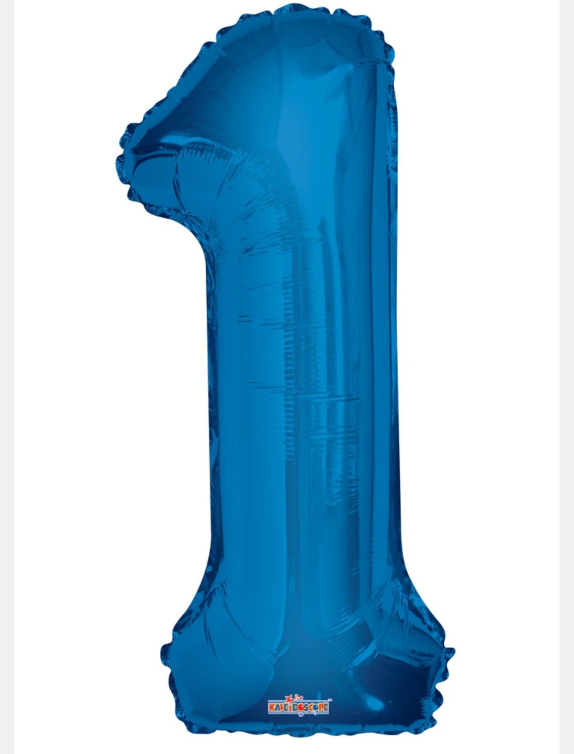 34&quot; SC NUMBER 1 ROYAL BLUE SHAPE - SINGLE PACK