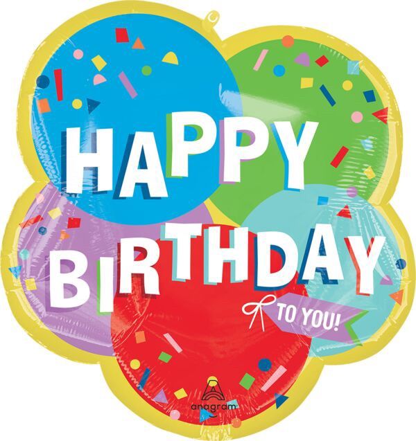 25&quot; Sunny Balloons Birthday