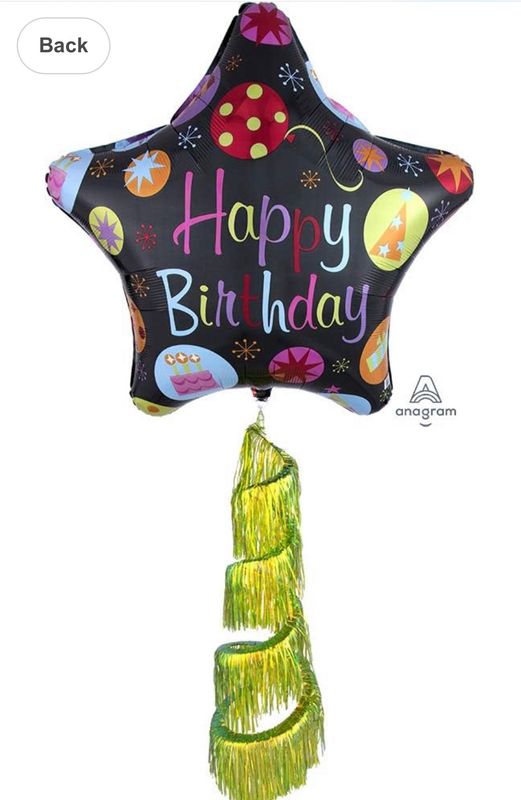 Airwalker Foil Balloon, 70&quot;, Multi
