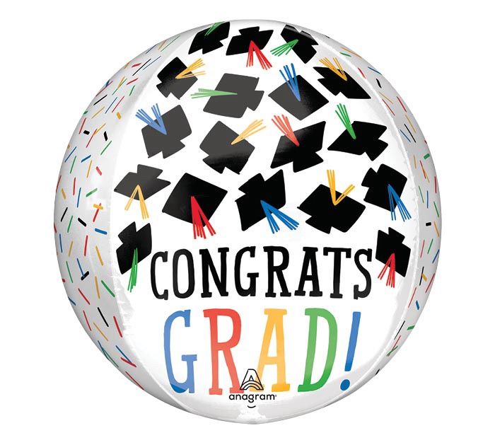Orbz Hats Off Congrats Grad
