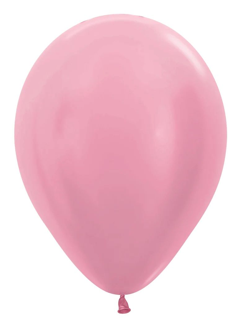 Pearl Pink 11″ Latex Balloons